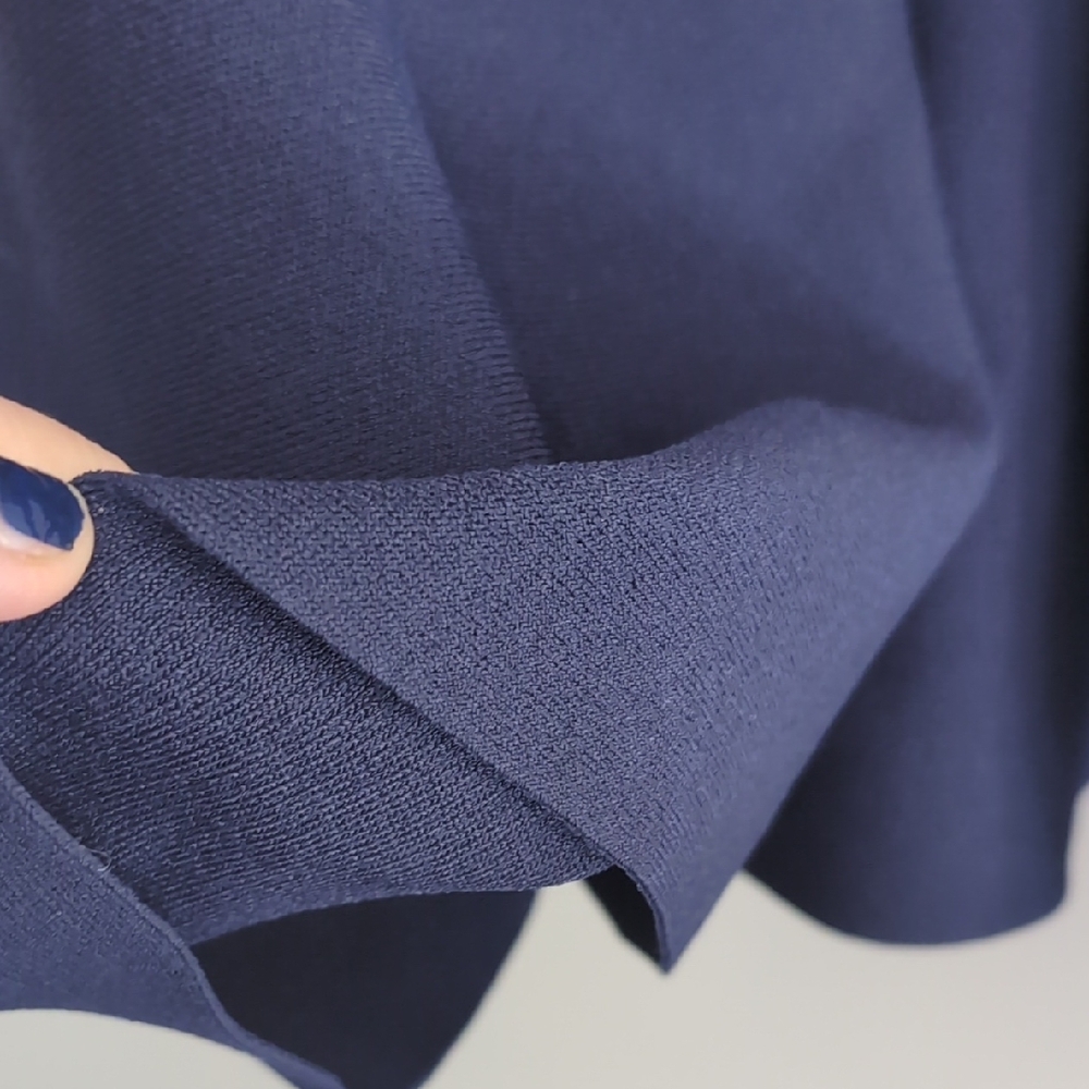 NWT Kerisma Blue Asymmetrical A-Line Skirt • Boutique Designer • Midi - Picture 9 of 13